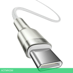 Кабель Baseus Cafule 1m White (CATJK-C02)