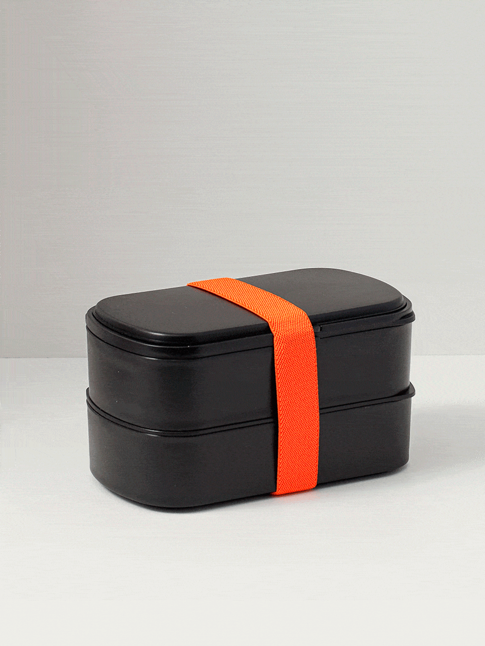 Ланч-бокс с приборами Food Time, 1 л, черный