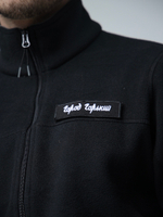 худи толстовка кофта олимпийка Город Горький флис флисовая черная черный