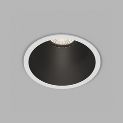 DK3026-WB Встраиваемый светильник, IP 20, 10 Вт, GU5.3, LED, белый/черный, пластик