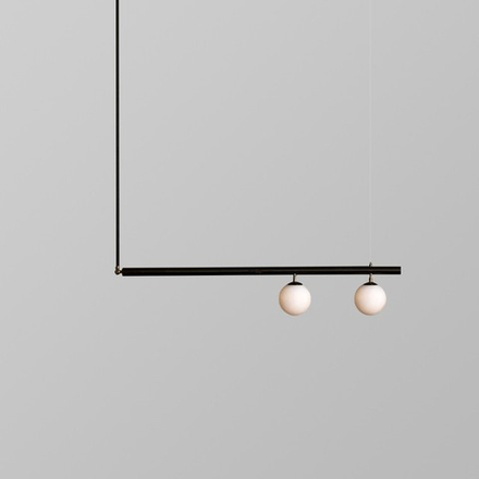 Подвесной Светильник Barra L88 Black By Imperiumloft
