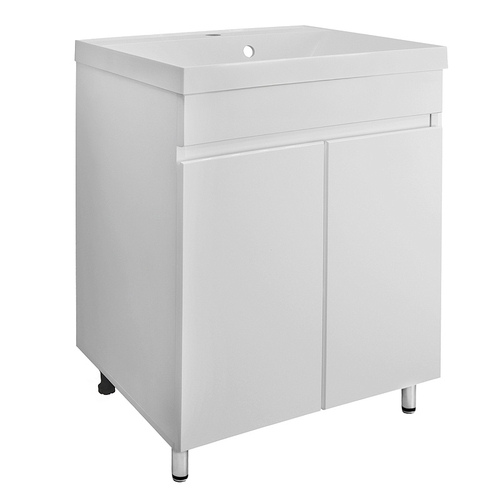 Комплект Azario Тумба Эстима 60Н напольная с раковиной Астория 60 (CS00094635)