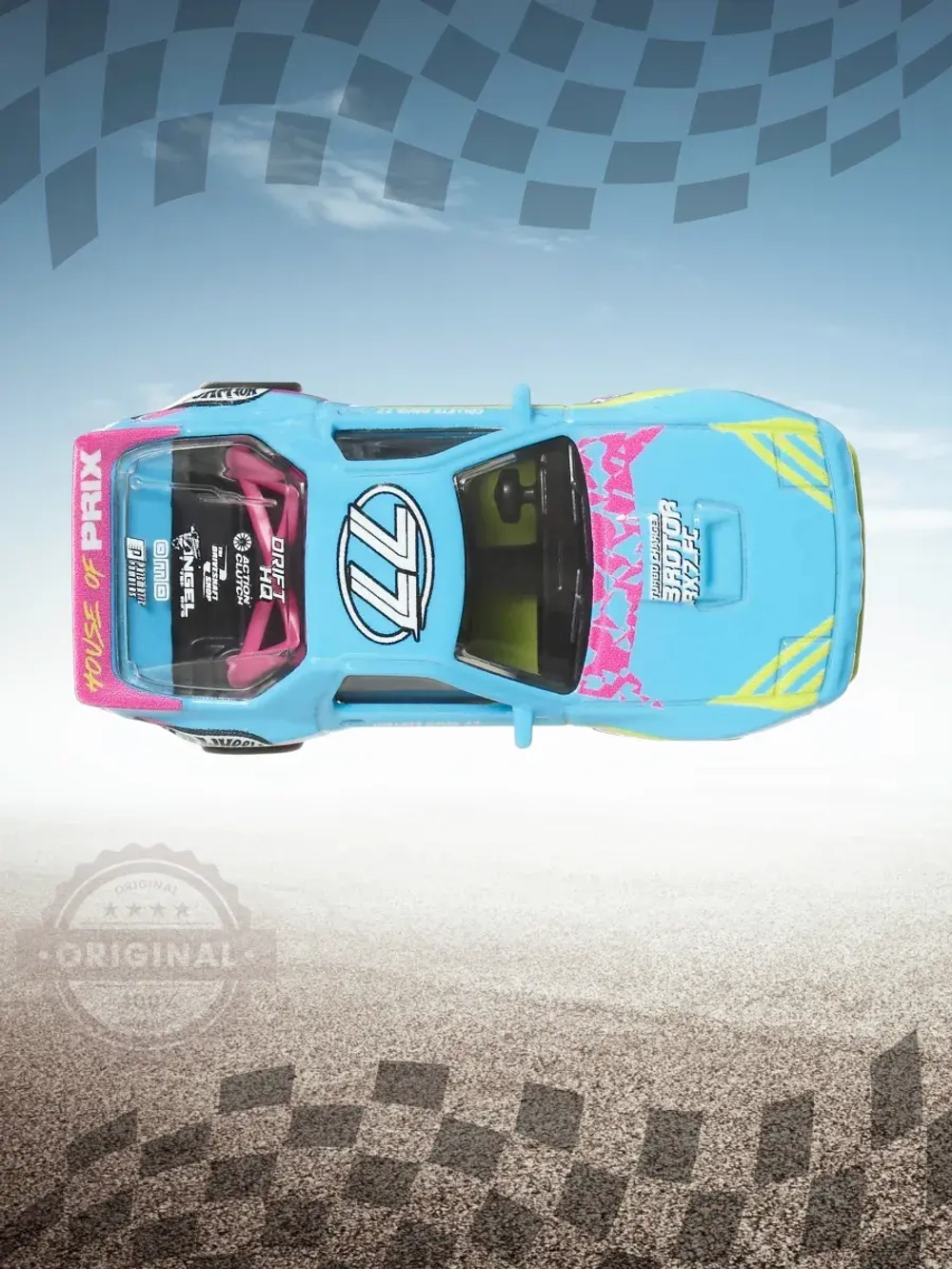 Машинка Хот Вилс Премиум Wheels Mazda RX7 FPY86 JBK60