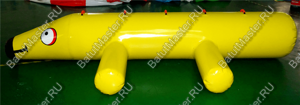 Элемент аквапарка «Жёлтая такса», 4,7×2,6×0,5 м
