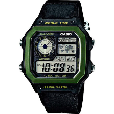 Мужские наручные часы Casio AE-1200WHB-1B