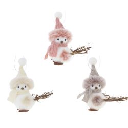 GAEM Изделие декоративное подвесное "Птичка", L11 W6 H13 см, 3в.