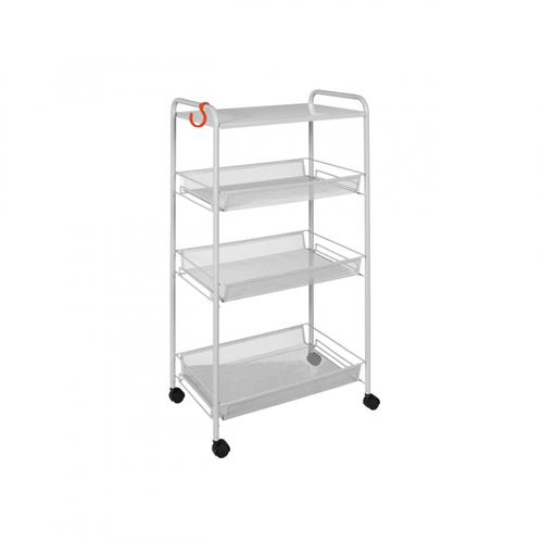 ЭТАЖЕРКА ЛАДЬЯ 34 КС STORAGE RACK /WOOD TABLE Э357 СЕРЫЙ