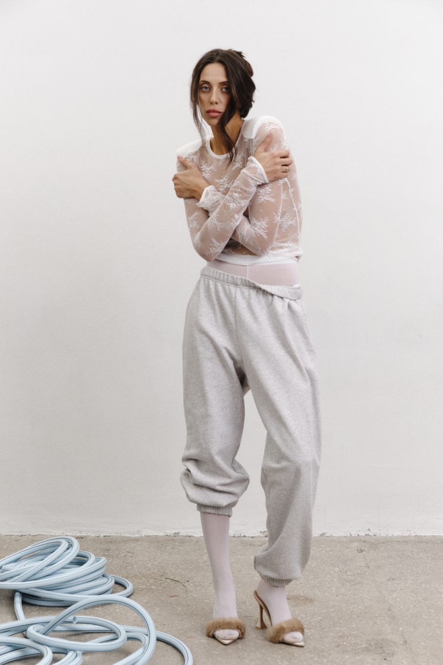 Джоггеры FIZRUK | Серый меланж