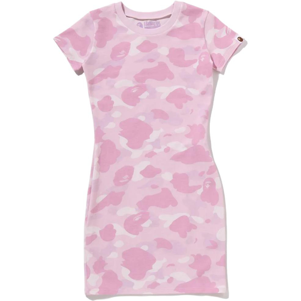 A Bathing Ape Bathing Ape Short Sleeved Dresses Camouflage Moderate Summer 0zxdsw301352q