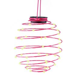 ERASF012-29 ЭРА Садовый подвесной светильник Спираль на солнечной батарее, 22 см