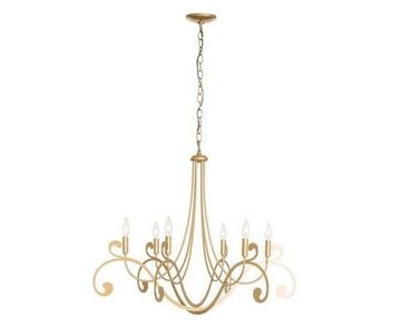 ЛЮСТРА HUBBARDTON FORGE BELLA 6 ARM CHANDELIER