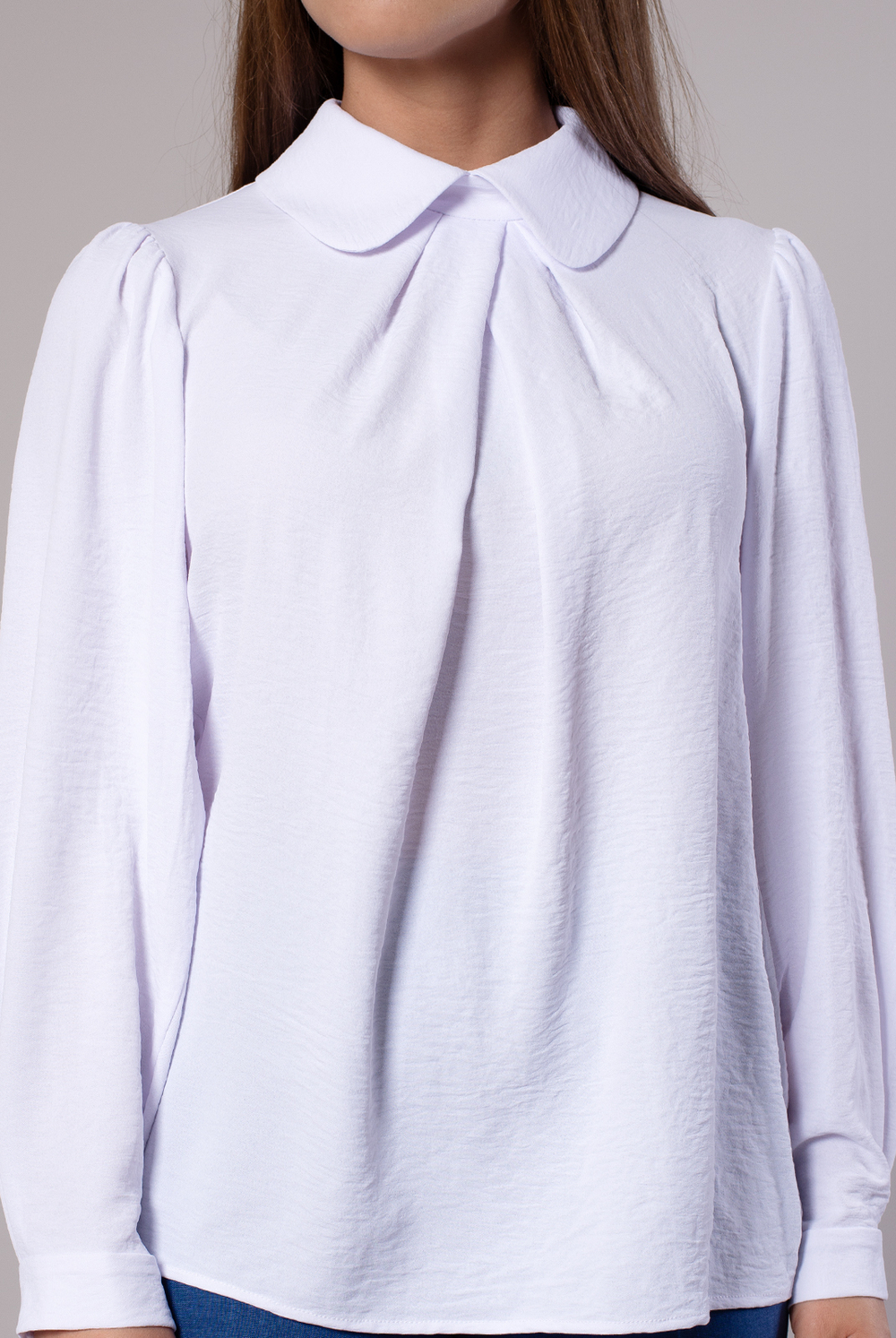 Блузка женская 3759АП, белый #30Б093759АП