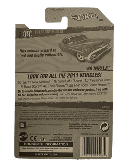 Hot Wheels Treasure Hunt '58 Impala (2011)