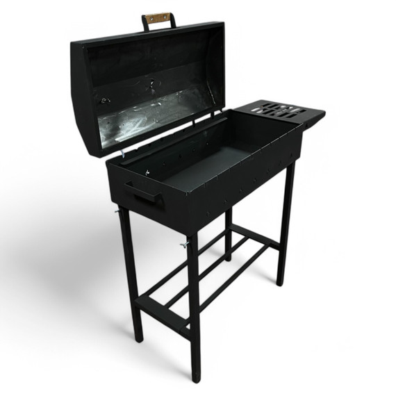 Мангал-гриль Крепыш с крышкой