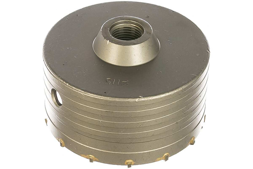 Буровая коронка, M22 х 115 мм, серый