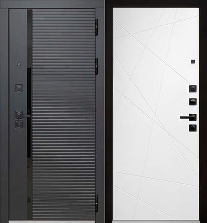 Рельеф Графика (эмалит Белый)