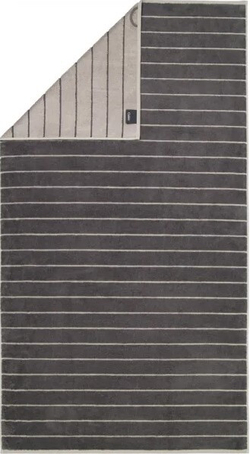 Полотенце 30х50 Cawo 6232 коричнево-серое