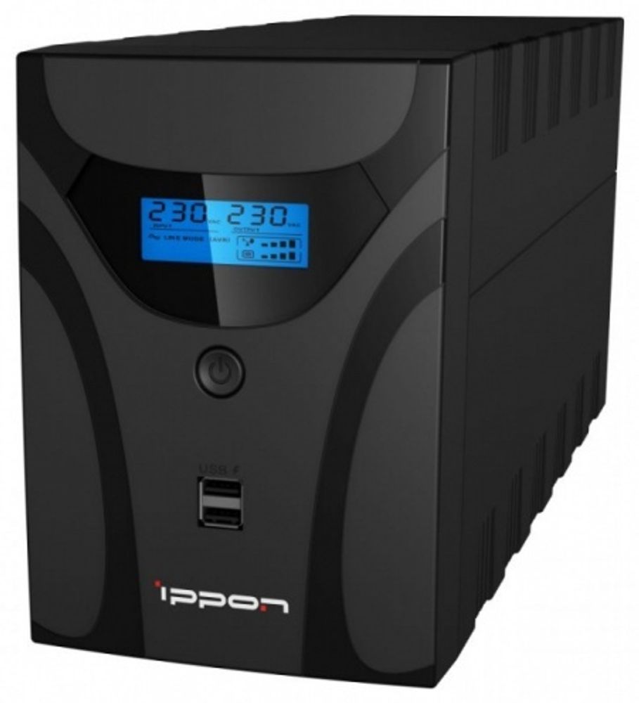 Источник бесперебойного питания Ippon BACK POWER PRO II EURO 2200 LCD