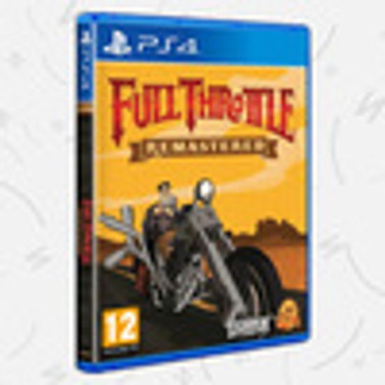 Full Throttle: Remastered [PS4, английская версия]