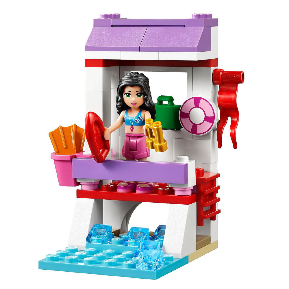 LEGO Friends: Спасательная станция Эммы 41028 — Emma's Lifeguard Post — Лего Френдз Друзья Подружки