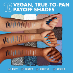 NYX Professional Makeup Ultimate Shadow Palette - тени для век, 16× 0,8 g