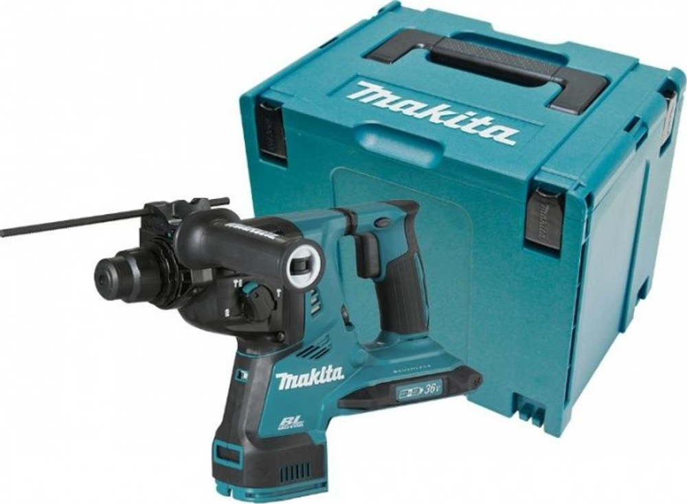 Перфоратор аккумуляторный MAKITA DHR282ZJ бесщеточный, без АКБ и ЗУ