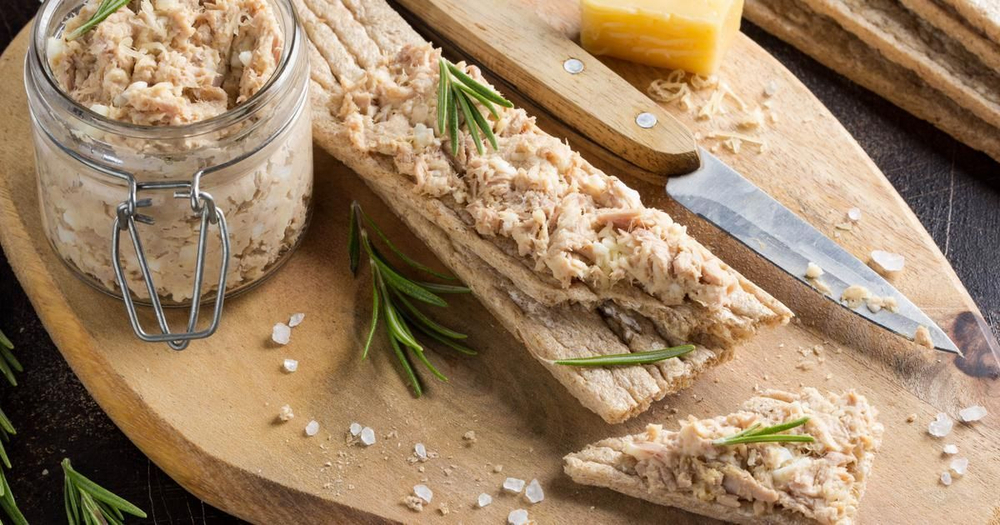 Риет из скумбрии и кеты ст/б 180гр 1/8шт