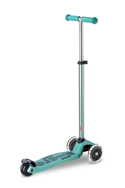 Самокат Maxi Micro Deluxe ECO LED Ментоловый