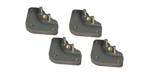 Опора для регулировки высоты пластины крепления фрезера 4 шт. PRS3040