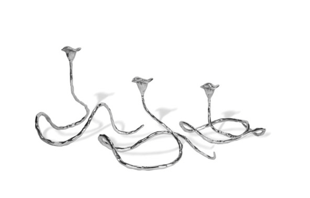 Mukul Goyal Подсвечники ИДЕН (5 предметов), хром MG302