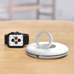 Держатель зарядки для Apple Watch Baseus Planet Cable Winder - White