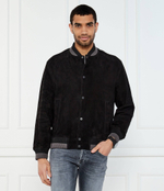 Кожаная куртка бомбер Ledam HUGO - черный(50534326)