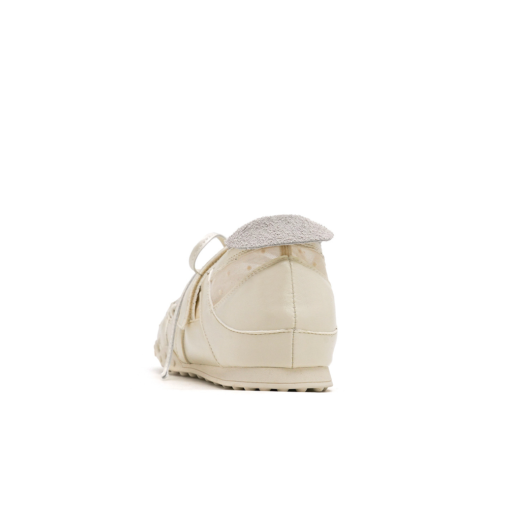 Unclewen Punk Summer Pu Mesh Height Increasing