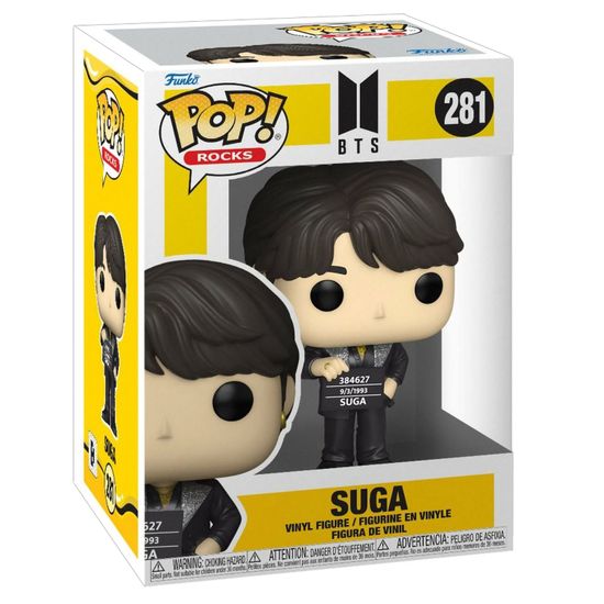 Фигурка Funko POP! Rocks BTS Butter Suga (281) 64048 / Фигурка в виде музыканта группы "BTS", Мин Юнги