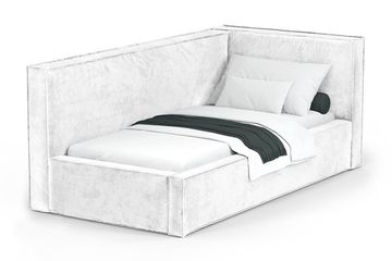 Кровать Бевер ПРАВАЯ 90 с ортопедическим основанием без ПМ Небби/Nebby 300