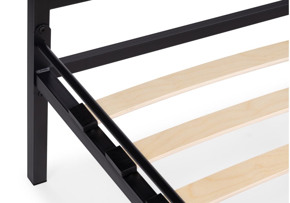 Полутораспальная кровать Иоханна 18 140х200 черная