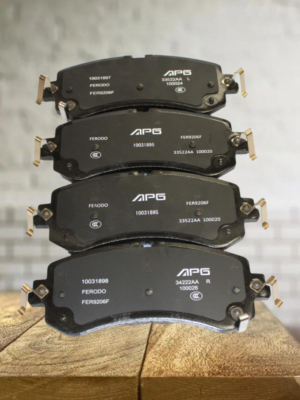 Колодки тормозные передние 3501X75QC01 для FAW Bestune T77