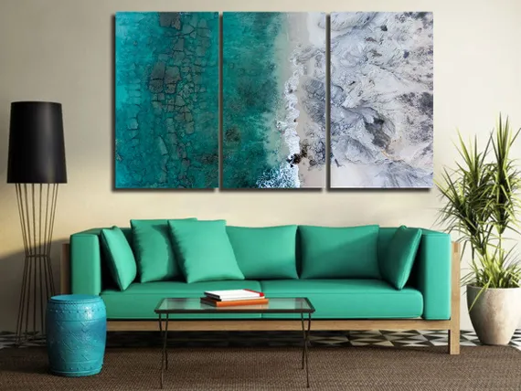 Модульная картина "Морская волна"