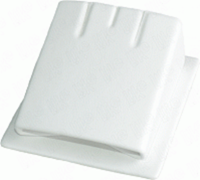 Подставка для серег/подвески/наклонная/2 прорези/прорезь для нитки/основание