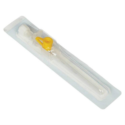 Катетер внутривенный с портом, стерильный 22G жёлтый