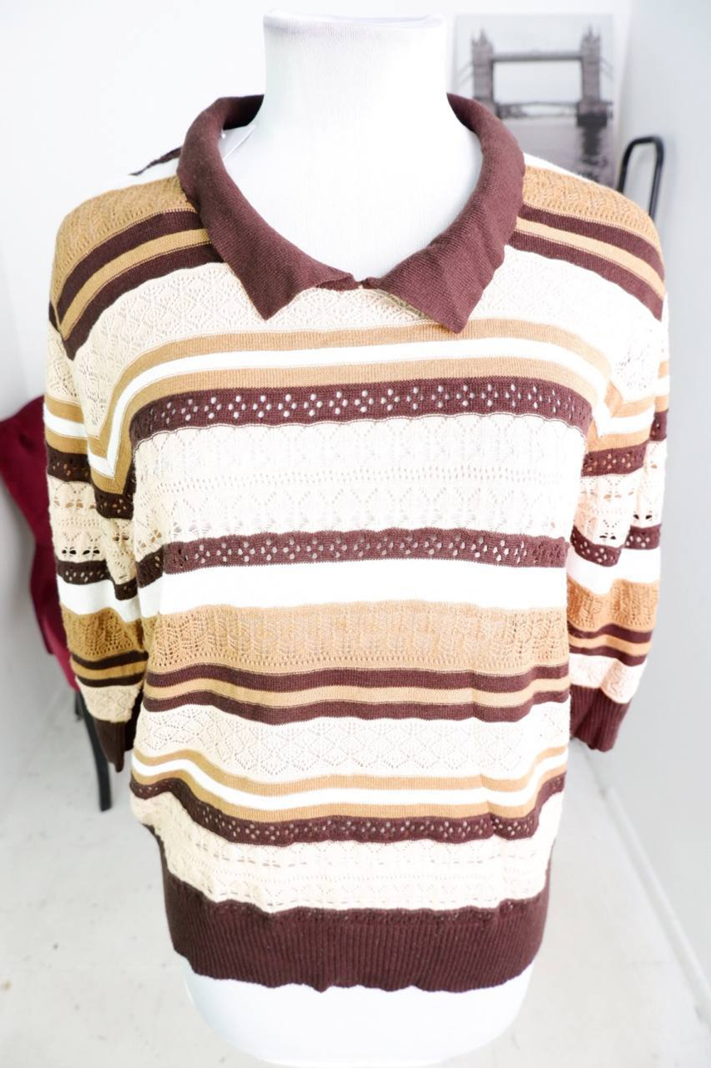 Джемпер для практичного образа, визуально на 50/52 размер