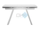 Стол DikLine US120 опоры белые