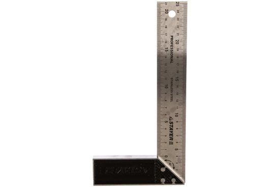 Угольник STAYER столярный 37 мм 250мм