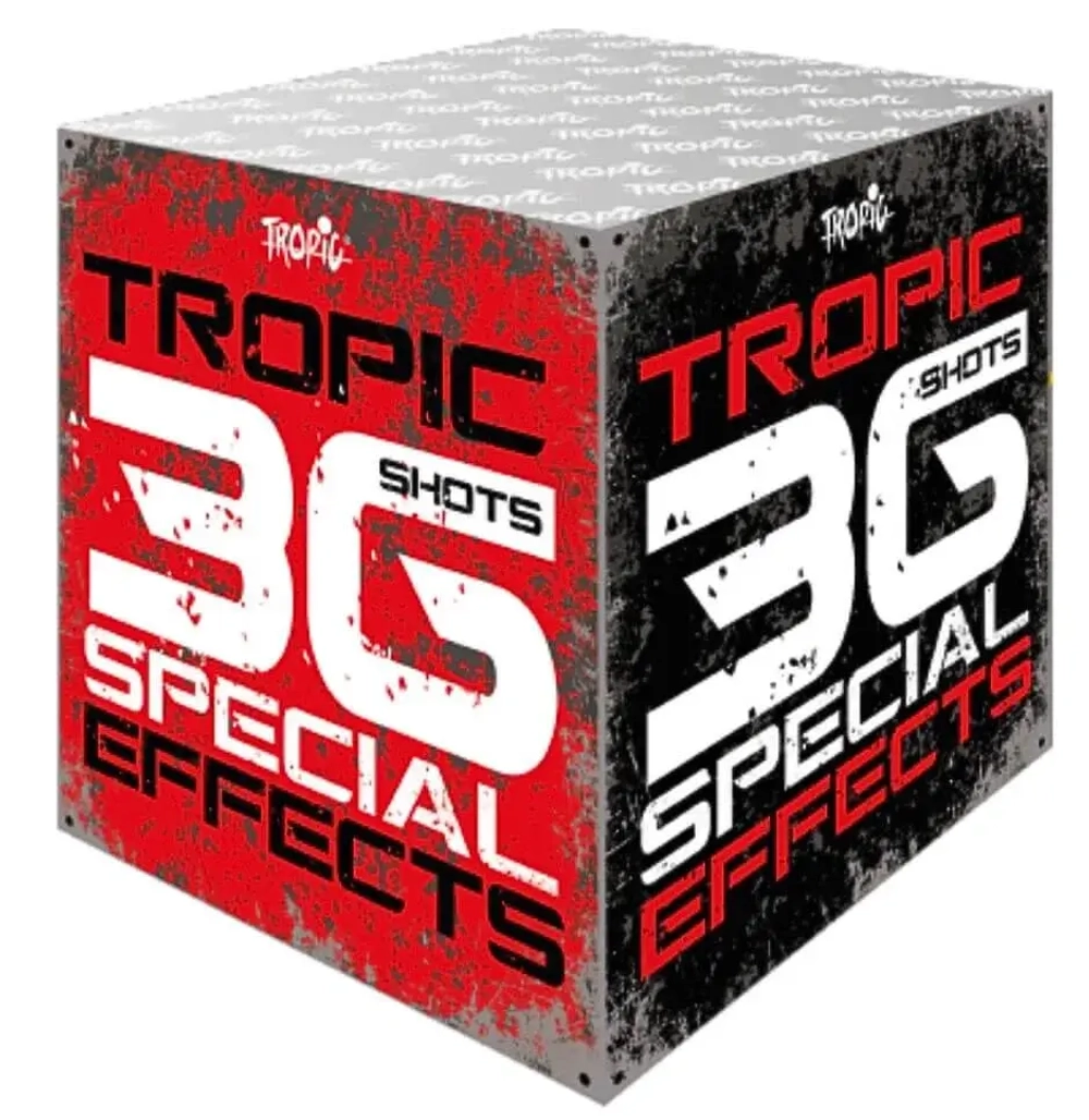Батарея салютов Special effects (TB190) от Tropic, 36 залпов, 30 мм