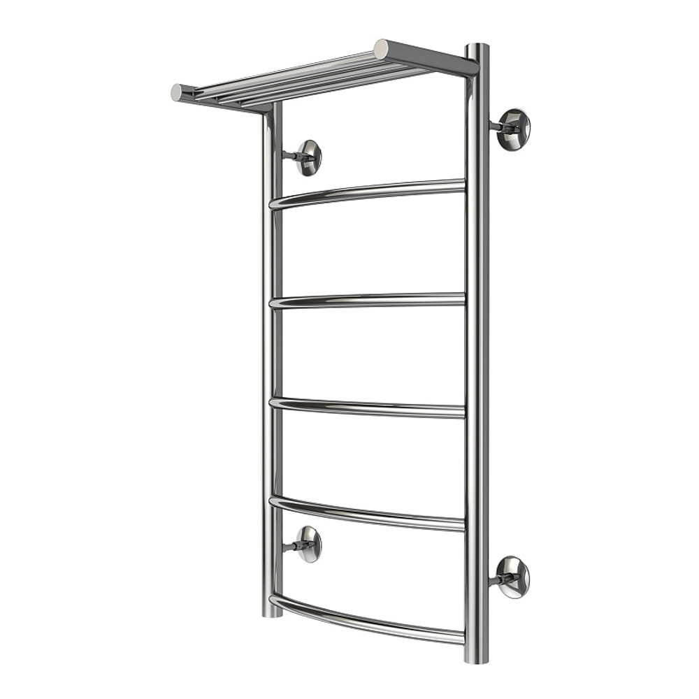 Полотенцесушитель водяной Azario VERONA 43.2х80, Хром