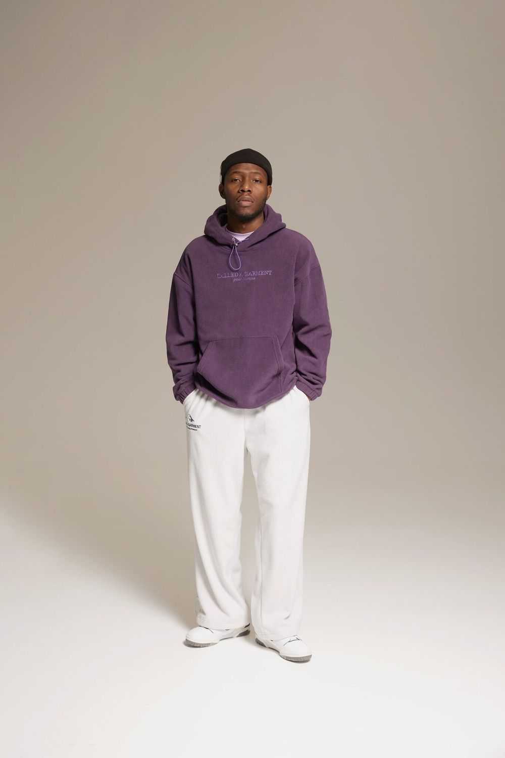 Худи Called a Garment Wrap Мужской Темный Фиолет