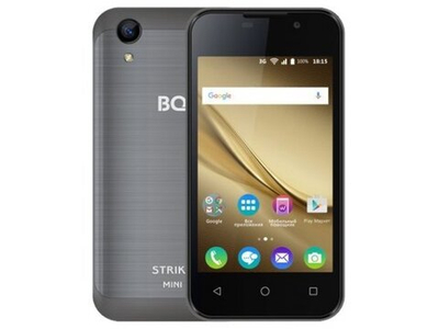 Смартфон BQ mobile Strike Mini Silver Brushed (BQ-4072)