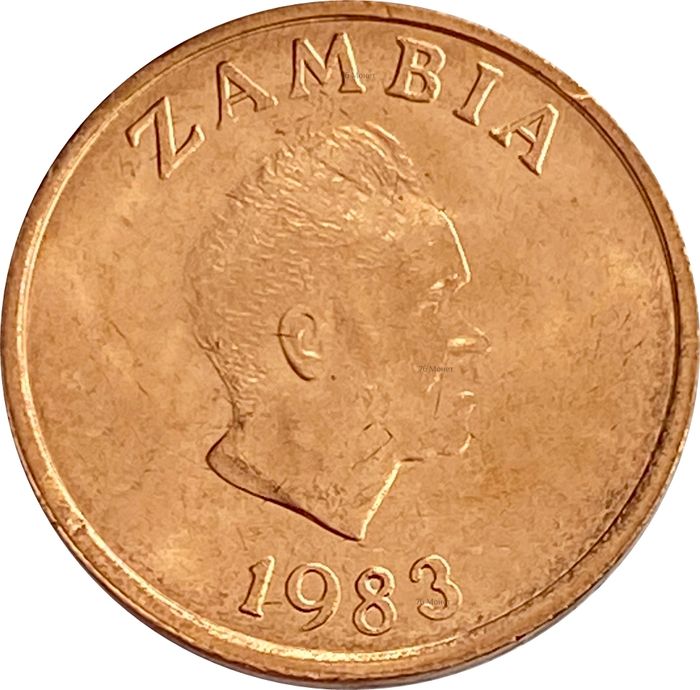 1 нгве 1983 Замбия AU-UNC