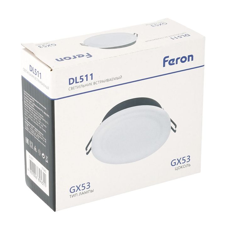 Встраиваемый светильник Feron DL511 51945
