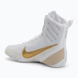 Боксёрки Nike Machomai 3 white/metallic gold